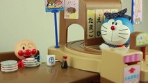 Doraemon Rika-chan round and round rotation sushi toy video