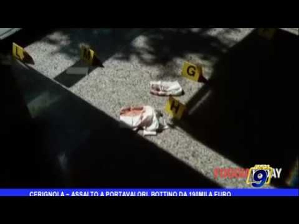 Cerignola  | Assalto a portavalori, bottino da 190 mila euro