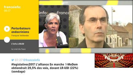 François Veillerette (Générations Futures) : "le niveau de preuve demandé (...) est beaucoup trop élevé."