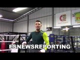 rios working out for tim bradley is tip top shape EsNews Boxing