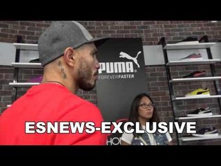 miguel cotto shoe shopping at shoe palace  - EsNews Boxing