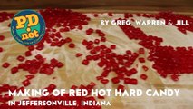 Making Red Hot Cinnamon candies on Victorian Candy Making E
