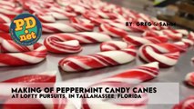 Making hand made candy canes and a little history about Candy