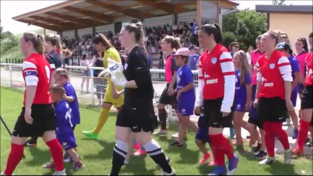D2 (J22) VAL D'ORGE - TOULOUSE, Sprint final pour la D1 (Résumé et interviews, 2017)