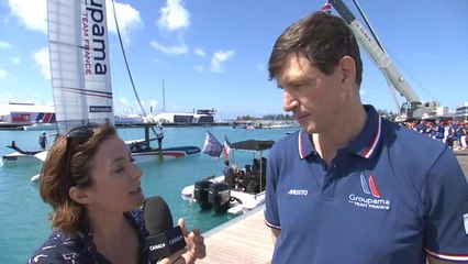 Americas Cup 2017 - Interview Gomis  Groupama