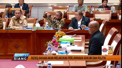 Ditetapkan Tersangka, Rizieq Shihab Akan Melawan