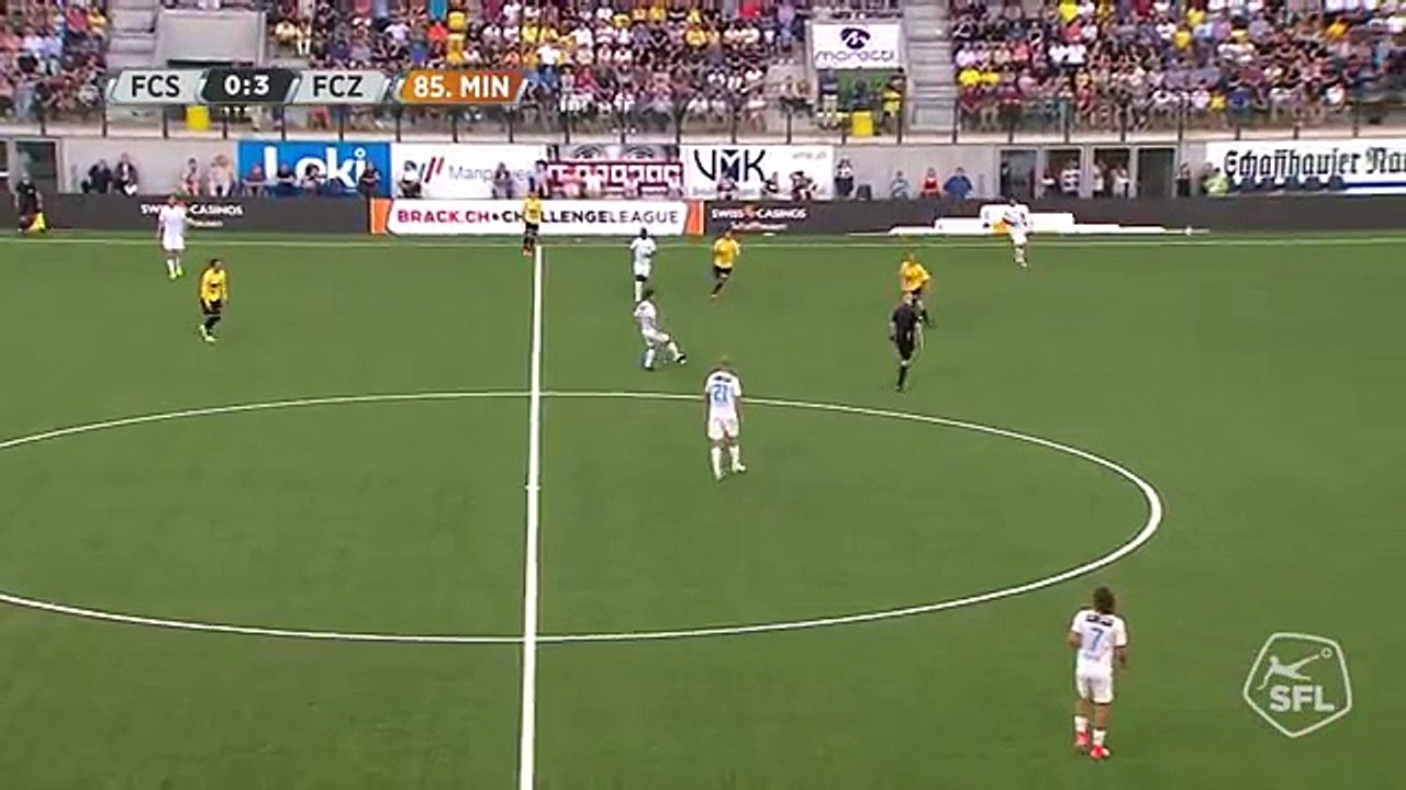Schaffhausen 0:4 FC Zürich (Swiss Chellegne League)