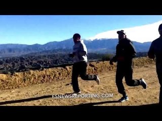 Mikey Garcia Always In Monster Shape Early AM Run - esnews boxing