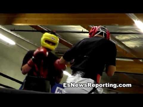EsNews Flashback Marcos Maidana Sparring In Oxnard - esnews boxing
