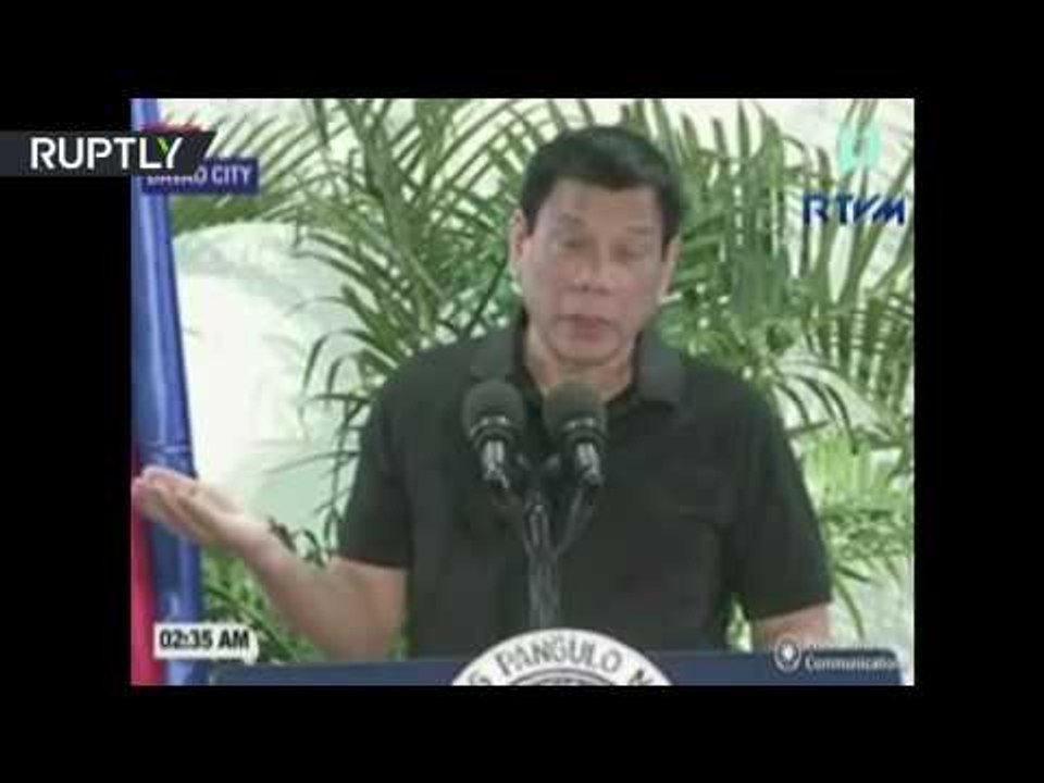 Hitler massacred 3 million Jews, I’d be happy to slaughter 3 million drug addicts - Duterte