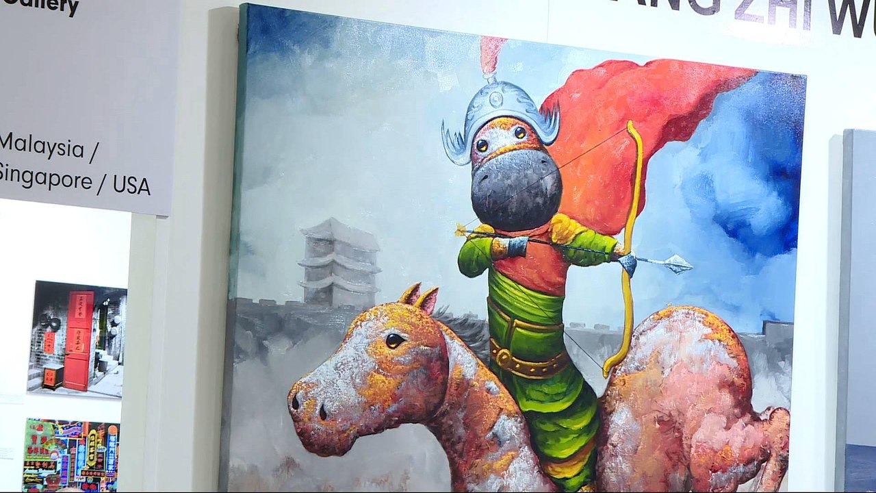 Hong Kong arts fair breaks pricey standards