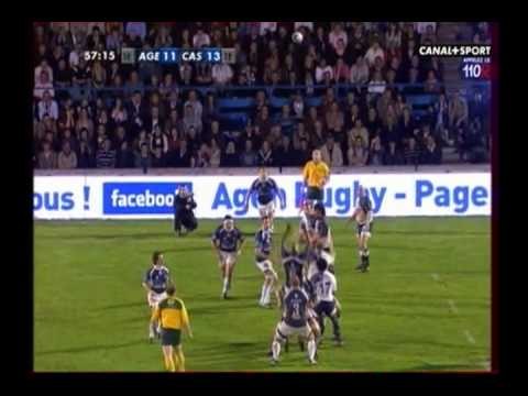 Agen - Castres : les essais agenais