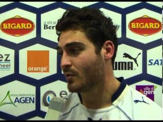 Réactions Agen Auch J21 Pro D2