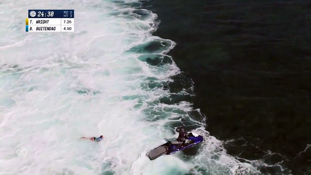 Adrénaline - Surf : Bianca Buitendag signe la meilleure vague du premier jour du Fiji Pro