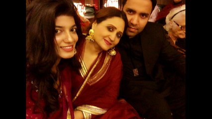 Famous Actress Asma Abbas Welcome Home Party by her Family