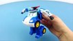 TOY UNBOXING - Robocar Poli Toy _ Deluxe Transformer Basdlue Robot Police Car
