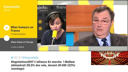 Gérard Dubois : "70% des fumeurs ont essayé d'arrêter, 40% plusieurs fois".