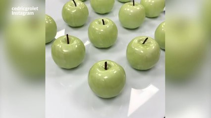 Les gâteaux de ce pâtissier parisien sont beaucoup trop beaux pour être mangés