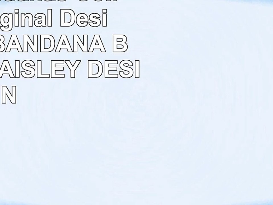 Bikers Bandanas Collection Original Design 21 x 21  BANDANA BURGUNDY PAISLEY DESIGN