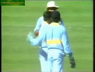 1985 World Championship of Cricket Highlights - India vs Pakistan (Group Match)