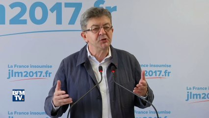 Mélenchon aux journalistes: "Lâchez-nous. Arrêtez de nous agresser"