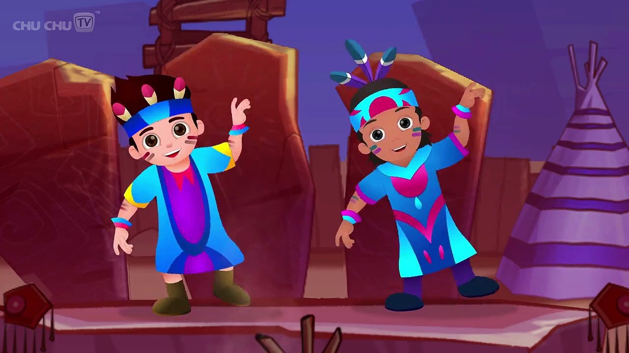 Ten Little Indians Nursery Rhyme _ Popular Number Nursery Rhymes For Children by Chu