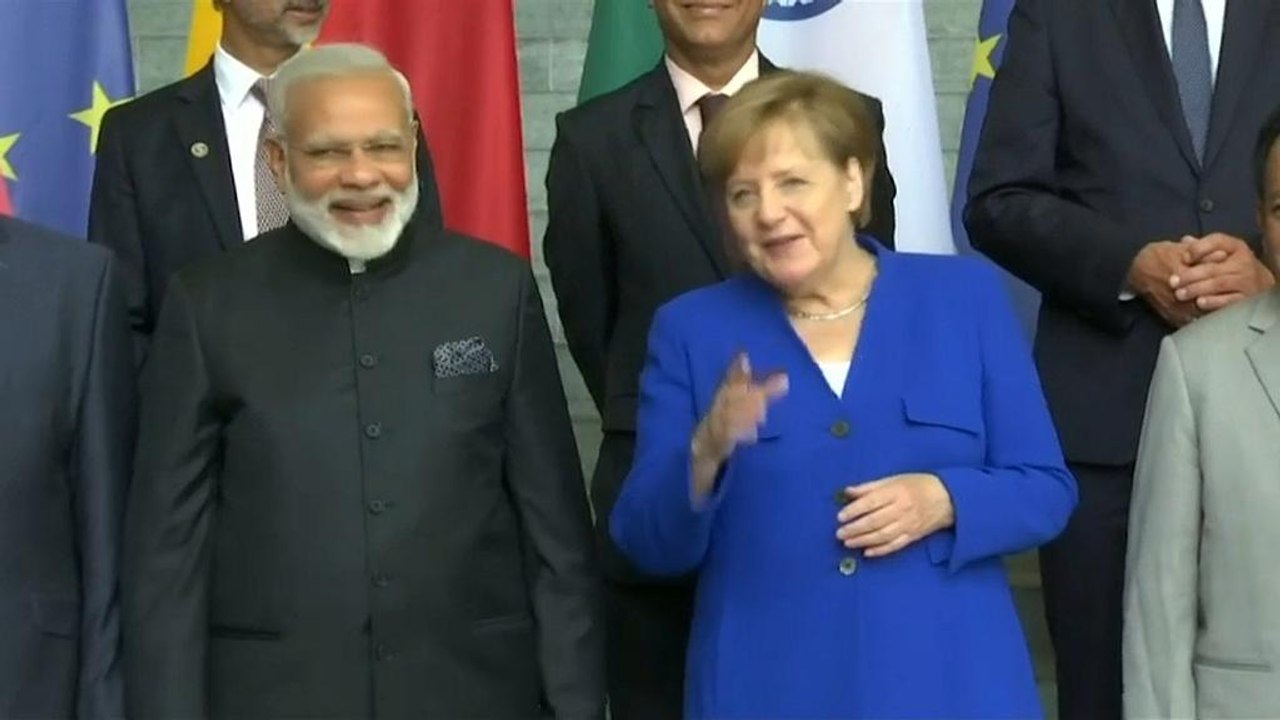 Indischer regierungschef in berlin