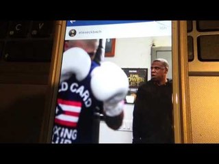 jay z visits miguel cotto in camp for canelo and for his bday EsNews Boxing