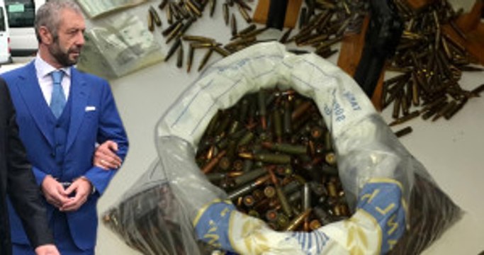 İşte Mafya Lideri Sedat Şahin'in Evinden Çıkanlar