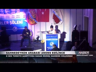 Hasan Doğru sahnedeyken aracının plakası anons edilirse...