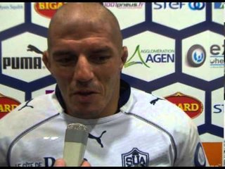 Réaction d'après match Agen Narbonne