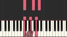 How to play 'ROSE al Fantasy IX  (Synthesia) [Piano Video Tuto