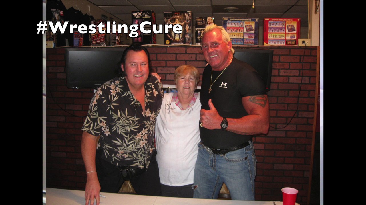 Brutus "The Barber" Beefcake & Honky Tonk Man shoot on restaurants