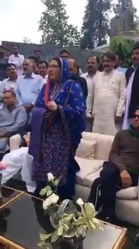 Dr Firdos Ashiq Awan Speech In Front Of Imran Khan After Joining PTI