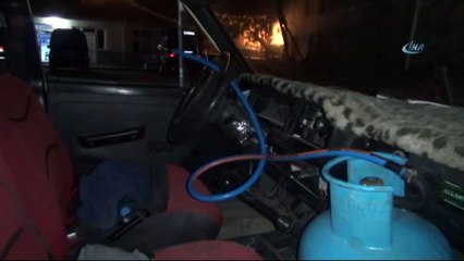 Tüpgaz Bağımlısı Gençten Otomobile Akılalmaz Düzenek