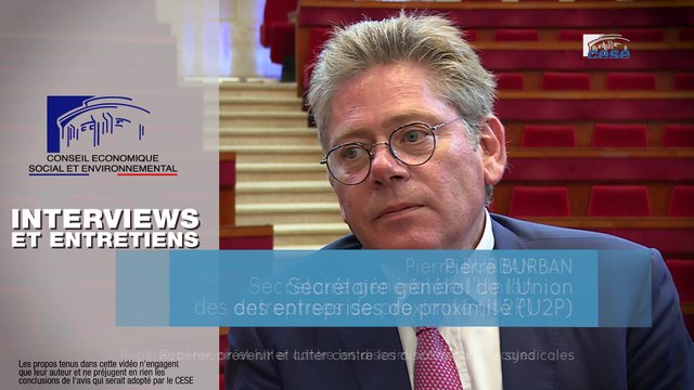 Questions à Pierre BURBAN (U2P) - discriminations syndicales - cese