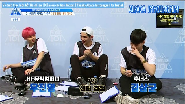 [Nasa Subteam] [Vietsub] Produce 101 Season 2 EP.7 CUT - Who You (No Name team) (2/3)