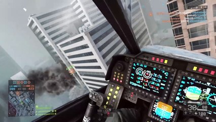 BF4 online helicopter gameplay
