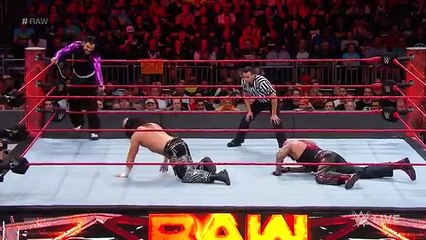 The Hardy Boyz Vs Gallows & Anderson - Raw Tag Team Championship Match- Raw, April 3, 2017