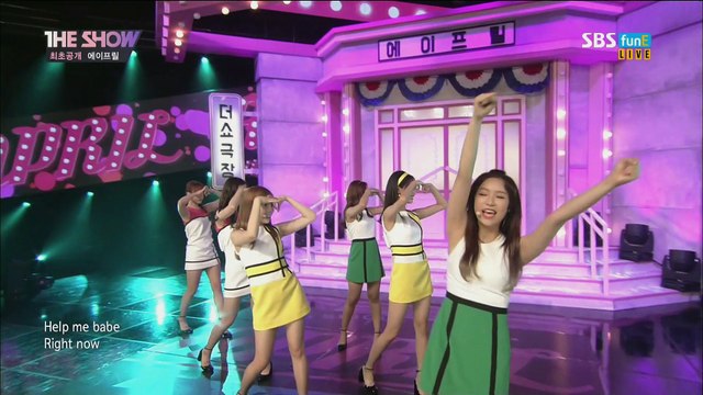 170530 [Comeback] APRIL Intro+MAYDAY SBS THE SHOW