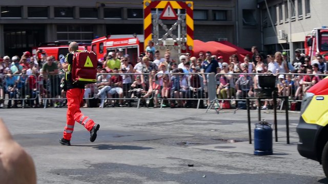 POMPIERS LIEGE 2017 , portes ouvertes 2017 intro