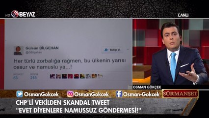 Osman Gökçek: Gülsün Bilgehan istifa edin