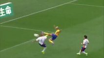 Brasileiro marca belo gol de voleio no Campeonato Japonês