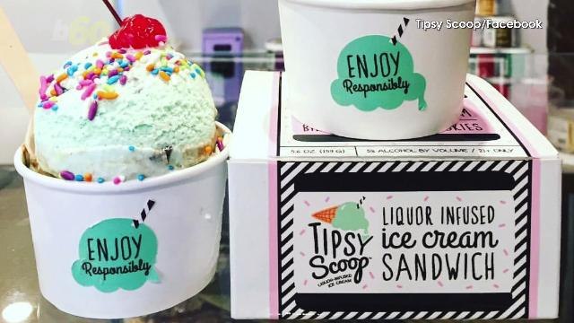 Boozy Ice Cream Shop Has Lines Out the Door
