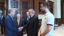 Avrupa Şampiyonu Fenerbahçe'den Cumhurbaşkanı Erdoğan'a Ziyaret Ek