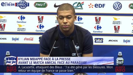 Mbappé décidera de son avenir "après les matchs avec les Bleus"