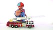 Fire Truck toy putting out fires and