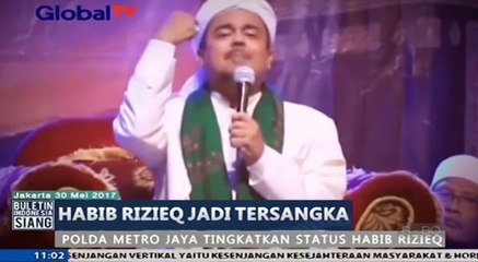Polda Metro Jaya Tingkatkan Status Habib Rizieq Jadi Tersangka