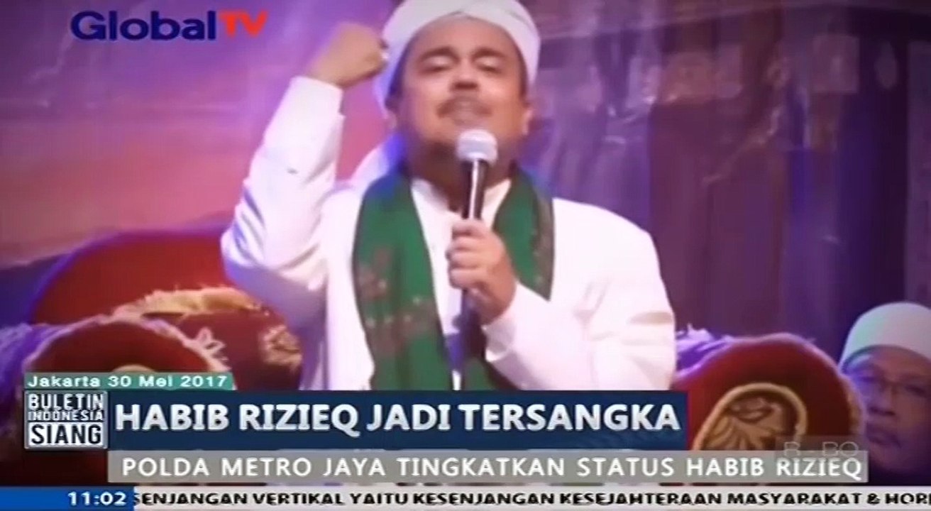 Polda Metro Jaya Tingkatkan Status Habib Rizieq Jadi Tersangka