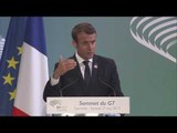 #G7Taormina, Conferenza stampa del Presidente della Repubblica francese Emmanuel Macron (27.05.17)